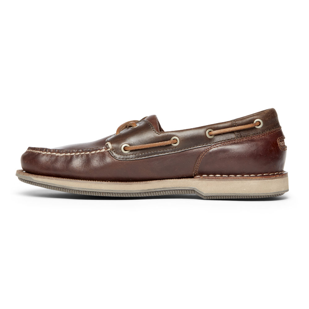 Rockport Seilersko Herre Brune - Perth - QUCN57408